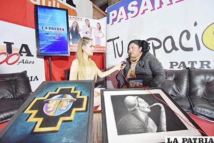 Las obras de arte destacan en la nueva versión de la feria /LA PATRIA
