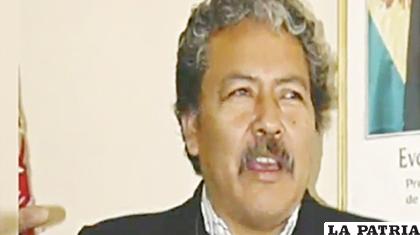 El exministro, Hugo Salvatierra /INTERNET
