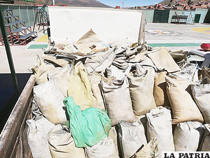 Recuperar esas más de cinco toneladas fue el operativo del año / LA PATRIA