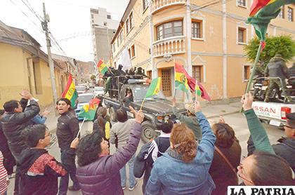 La ciudadanía brindó su apoyo al 