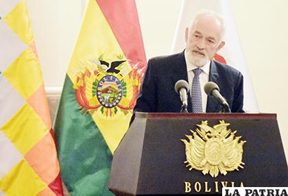 Presidente del BCB, Guillermo Aponte /ABI
