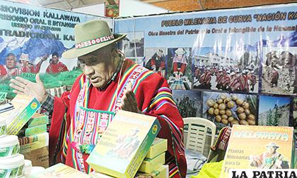 Avelino Paucar Pacheco de La Paz, Provincia Bautista Saavedra, Charazani región Curva /LA PATRIA
