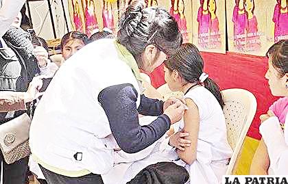 4.486 niñas fueron inmunizadas contra el Virus del Papiloma Humano /LA PATRIA
