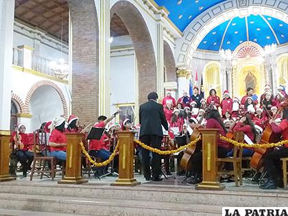 Orquesta Filarmónica de la UTO en el Santuario del Socavón /OFUTO

