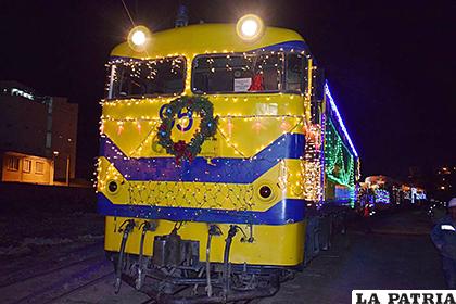 Tren Navideño de Ferroviaria Andina alegró a la ciudadanía /FCA
