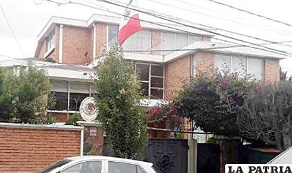 Residencia de la Embajada de México en La Paz /ERBOL
