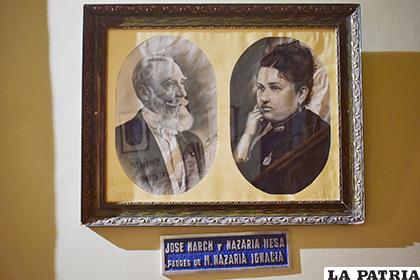 Los padres de Nazaria Ignacia
