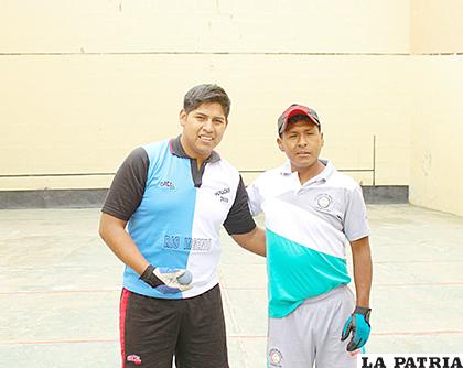Milton Cayoja de Río Ingenio e Isaac Fernández de Trenes Fer 
/Carla Herrera /LA PATRIA