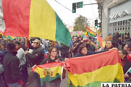 Esta organización surgió de las movilizaciones de octubre y noviembre /LA PATRIA /ARCHIVO 