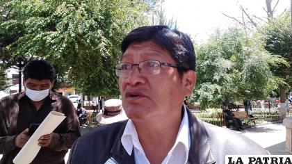 Froilán Fulguera responsable de la dirección nacional del MAS /LA PATRIA