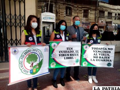 Inicia campaña de la UTO para socializar riesgos del rebrote de Covid-19 /LA PATRIA