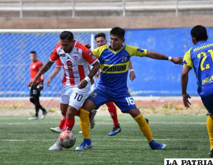 El partido fue bastante trabado en el mediocampo /LA PATRIA