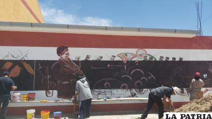 En 10 días estarán terminados los murales /EBIM