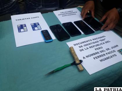 La “pluma” era utilizada para abrir los vehículos y robar objetos de su interior /LA PATRIA