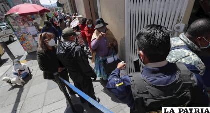 Seis puntos están habilitados para el cobro del bono /archivo LA PATRIA