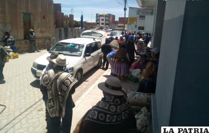 La última entrega se realizó en Curahuara de Carangas y Huayllamarca /Gad-Oru