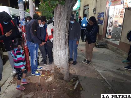 El ornato público se vio levemente dañado /LA PATRIA
