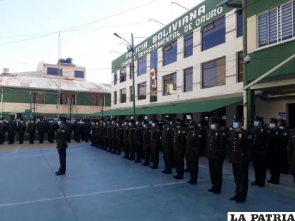 La funcionaria policial se encuentra aislada y asintomática /LA PATRIA