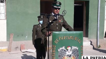 El comandante Oporto ordenó remitir todos los antecedentes a la Fiscalía Policial /LA PATRIA
