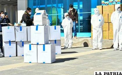 15 respiradores fueron entregados por el gobierno de Jeanine Áñez, al final no fueron utilizados