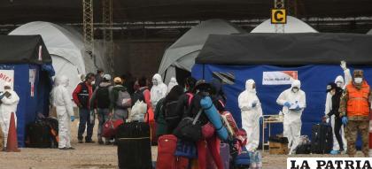 El Campamento “Tata” Santiago, albergó a cientos de compatriotas bolivianos