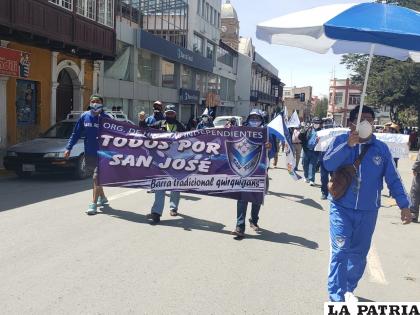 Lugo del desconocimiento a Antezana, los hinchas en más de una ocasión salieron a marchar pidiendo elecciones 