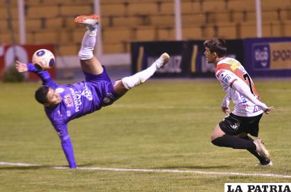 La acción del partido en el cual venció el “millonario” /APG