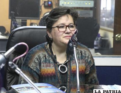 La ministra de Trabajo, Empleo y Previsión Social, Verónica Navía 
/ Ministerio de Trabajo