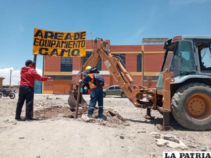 Personeros del GAMO y dirigentes vecinales concuerdan en la creación de áreas verdes