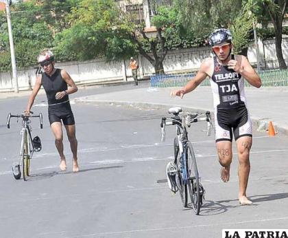El triatlón vuelve a las competencias presenciales /archivo LA PATRIA
