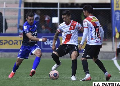 En la ida que se jugó en El Alto, ganó San José 2-1 el 15/02/2020 /archivo LA PATRIA
