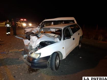 El accidente se registró en cercanías del Cementerio Jardín /LA PATRIA