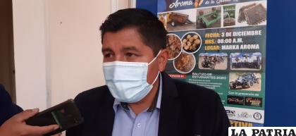 Freddy Mollo, presidente de Amdeor /LA PATRIA
