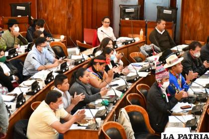 La Cámara de Diputados aprueba proyecto de Ley de Presupuesto General del Estado 2021 /ABI