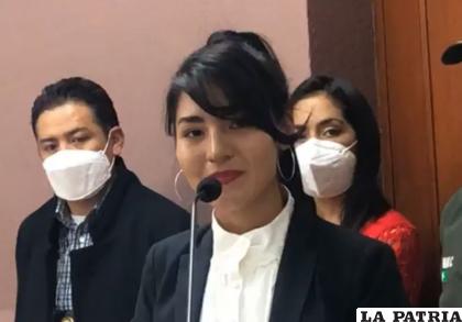 Cielo Veizaga, nueva viceministra de Deportes /ABI