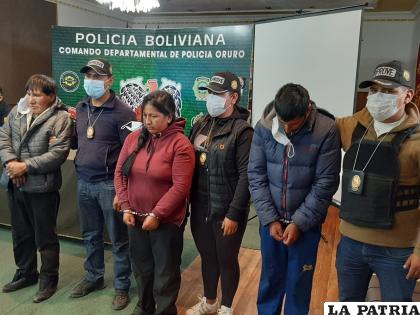 Cuatro sujetos fueron aprehendidos, sindicados de robar vehículos /LA PATRIA