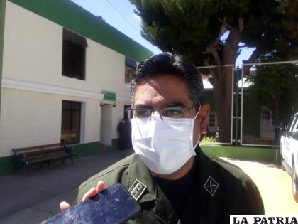 La información fue ratificada por el comandante de la Policía de Oruro, coronel Oporto /LA PATRIA