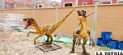 Los dinosaurios tendrán considerable tamaño /Forestación