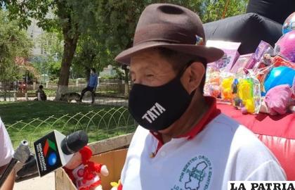 El candidato a Gobernador de La Paz, Rafael “Tata” Quispe /erbol.com