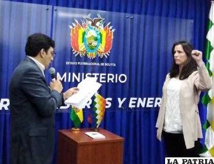 Hortensia Jiménez Rivera, Directora General Ejecutiva de la Agencia Boliviana de Energía Nuclear /ABI
