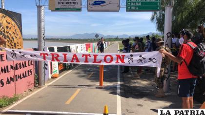 Interesante prueba con gran presencia de atletas /Triatlón Oruro