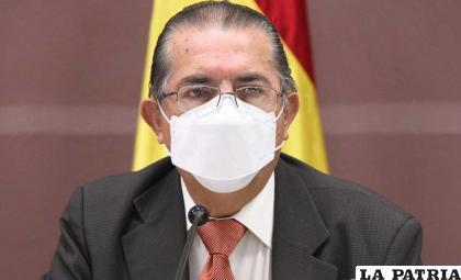 Édgar Pozo, ministro de Salud /erbol.com