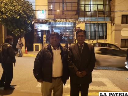 Magín Roque y Humberto Apaza van a las elecciones por el MRP /LA PATRIA