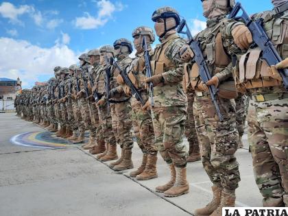La frontera se reforzará con mayor cantidad de militares /Viceministerio de Lucha Contra el Contrabando