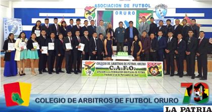 79 años de vida institucional del Colegio de Árbitros de Fútbol Oruro /CAFO