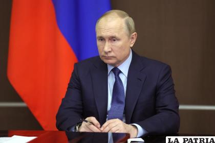 El presidente ruso Vladimir Putin /Mikhail Metzel, Sputnik, Kremlin Pool /Foto vía AP