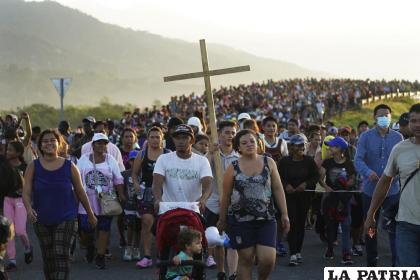 Migrantes en Huixtla, estado de Chiapas, México /AP Foto /Marco Ugarte, file