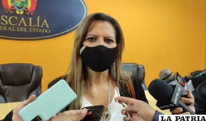 Fiscal Departamental de Tarija, Sandra Gutiérrez / Correo del Sur