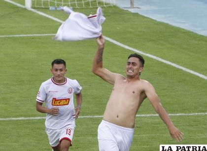 Rodrigo Llano fue autor del gol del triunfo de FC Universitario /APG