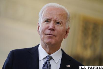 El presidente estadounidense Joe Biden /AP Foto /Evan Vucci